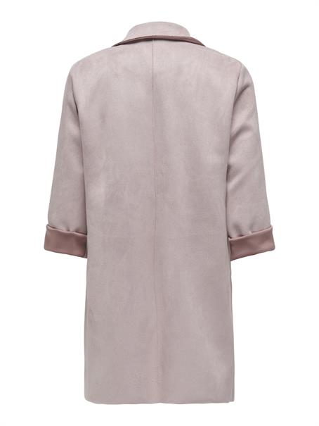 ONLJOLINE FAUX SUEDE COAT LIFE OTW CC violet ice