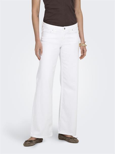 ONLJUDY-O LW WIDE LEG DNM TAI003 NOOS white denim