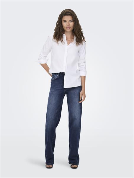 ONLJUICY HW WIDE DNM REA398 NOOS dark blue denim