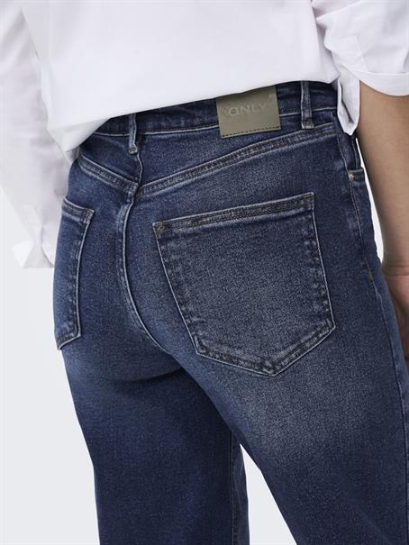 ONLJUICY HW WIDE DNM REA398 NOOS dark blue denim