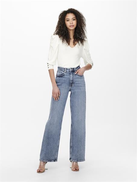 ONLJUICY HW WIDE LEG REA365 NOOS medium blue denim