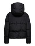 ONLJUTA SHORT PUFFER OTW NOOS black