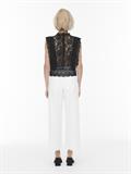 ONLKARO S/L LACE TOP NOOS WVN black