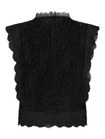 ONLKARO S/L LACE TOP NOOS WVN black