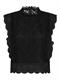 ONLKARO S/L LACE TOP NOOS WVN black
