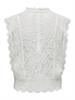 ONLKARO S/L LACE TOP NOOS WVN cloud dancer