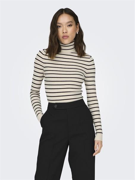 ONLKAROL L/S ROLLNECK PULLOVER KNT NOOS whitecap gray