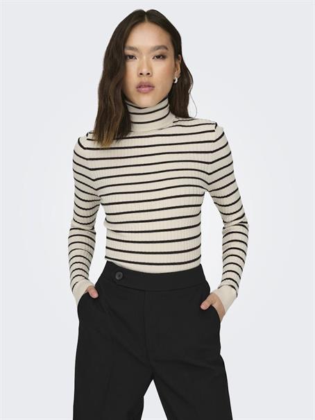 ONLKAROL L/S ROLLNECK PULLOVER KNT NOOS whitecap gray