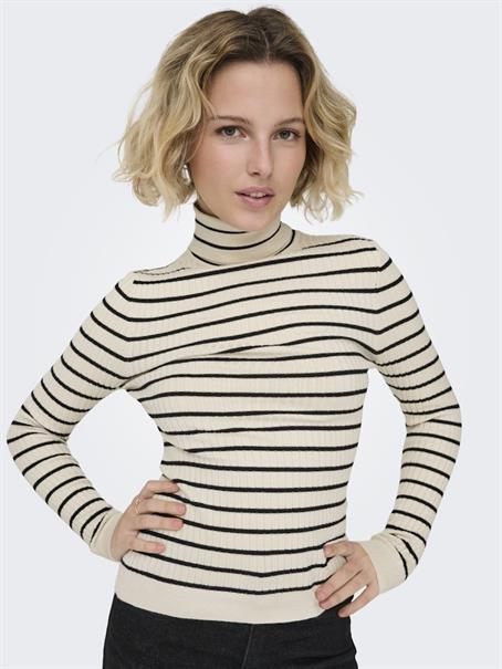 ONLKAROL L/S ROLLNECK PULLOVER KNT NOOS whitecap gray