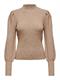 ONLKATIA L/S HIGHNECK PULLOVER KNT NOOS braun2