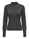 ONLKATIA L/S HIGHNECK PULLOVER KNT NOOS dark grey melange