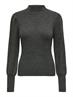 ONLKATIA L/S HIGHNECK PULLOVER KNT NOOS dark grey melange