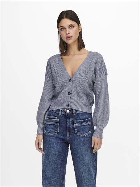 ONLKATIA L/S STRUCTURE CARDIGAN KNT rhodonite