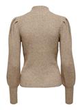 -ONLKATIA LIFE L/S HIGHNE PULL KNT NOOS braun2