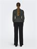 -ONLKATIA LIFE L/S HIGHNE PULL KNT NOOS dark grey melange