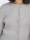 -ONLKATIA LIFE LS BUTTON CARDI KNT NOOS light grey melange
