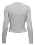 -ONLKATIA LIFE LS BUTTON CARDI KNT NOOS light grey melange