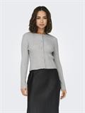 -ONLKATIA LIFE LS BUTTON CARDI KNT NOOS light grey melange