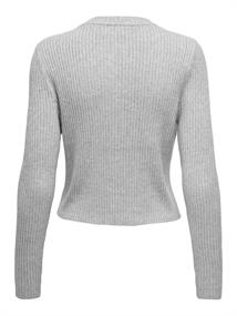 -ONLKATIA LIFE LS BUTTON CARDI KNT NOOS light grey melange