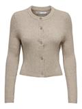 ONLKATIA LIFE LS BUTTON CARDI KNT NOOS mocha meringue