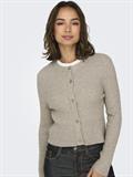 ONLKATIA LIFE LS BUTTON CARDI KNT NOOS mocha meringue