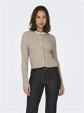 -ONLKATIA LIFE LS BUTTON CARDI KNT NOOS mocha meringue