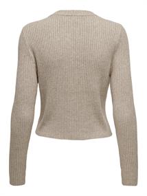 ONLKATIA LIFE LS BUTTON CARDI KNT NOOS mocha meringue