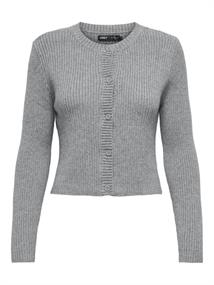 -ONLKATIA LIFE LS BUTTON CARDI KNT NOOS ultimate grey