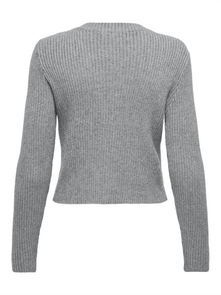 -ONLKATIA LIFE LS BUTTON CARDI KNT NOOS ultimate grey