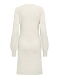 ONLKATIA LIFE LS V-NECK DRESS KNT whitecap gray