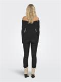 ONLKATIA LS OFF SHOULDER KNT NOOS black