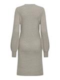ONLKATIA LS V-NECK DRESS KNT mocha meringue