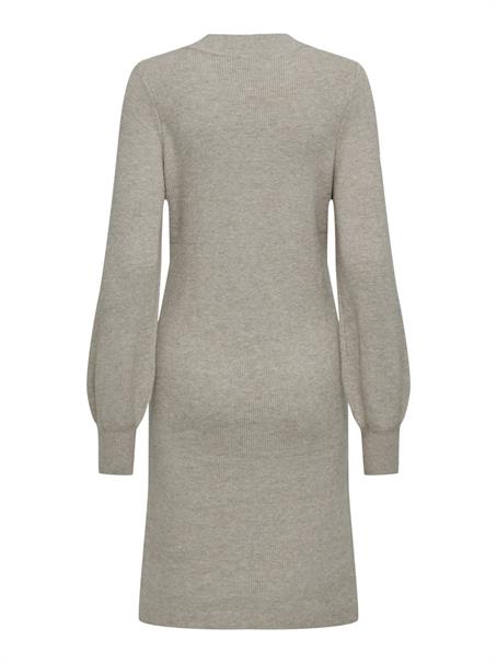 ONLKATIA LS V-NECK DRESS KNT mocha meringue