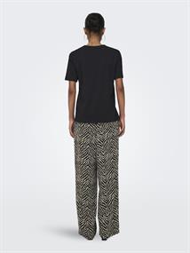 ONLKATTY PULL-UP PANT NOOS WVN black