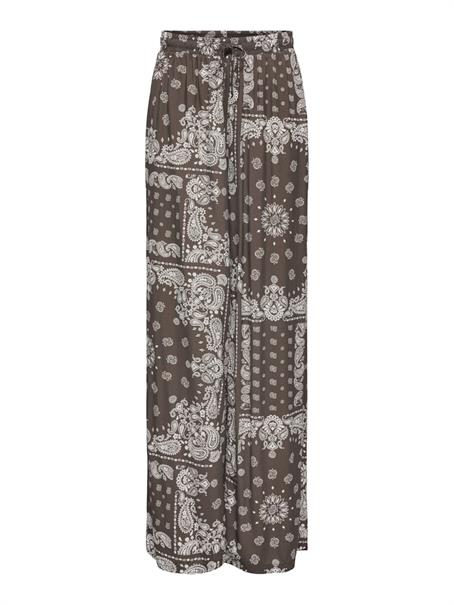 ONLKAVI AMBELPULL UP WIDE PANTS WVN chocolate martini