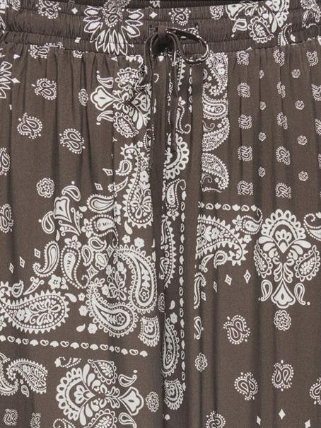ONLKAVI AMBELPULL UP WIDE PANTS WVN chocolate martini