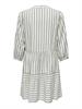 ONLKAYA LIFE 3/4 PUFF SHORT DRESS WVN cloud dancer2