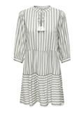 ONLKAYA LIFE 3/4 PUFF SHORT DRESS WVN cloud dancer2