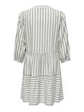 ONLKAYA LIFE 3/4 PUFF SHORT DRESS WVN cloud dancer2