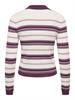 ONLKAYA LS STRIPE POLO KNT NOOS grape wine