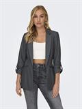 ONLKAYLE-ORLEEN 3/4 BLAZER TLR NOOS medium grey melange