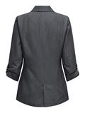 ONLKAYLE-ORLEEN 3/4 BLAZER TLR NOOS medium grey melange