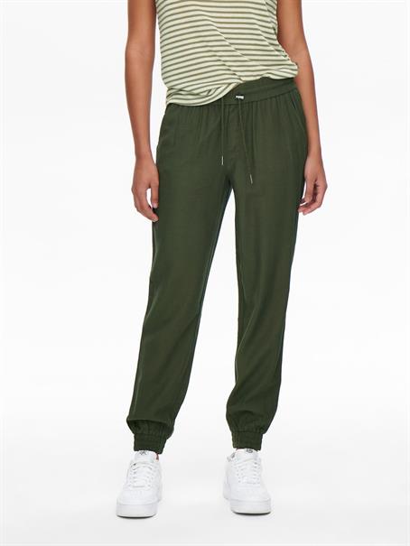 ONLKELDA-EMERY MW PULL-UP PANTS PNT NOOS grape leaf