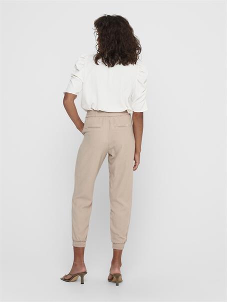 ONLKELDA-EMERY MW PULL-UP PANTS PNT NOOS humus