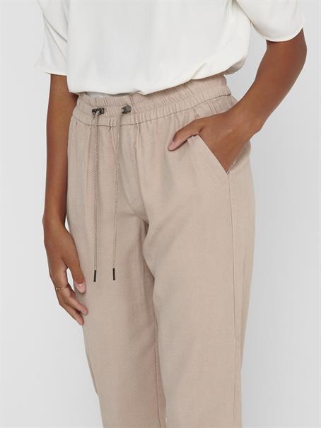 ONLKELDA-EMERY MW PULL-UP PANTS PNT NOOS humus