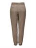 ONLKELDA-EMERY MW PULL-UP PANTS PNT NOOS walnut