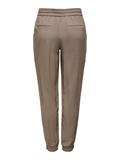 ONLKELDA-EMERY MW PULL-UP PANTS PNT NOOS walnut