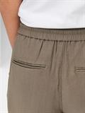 ONLKELDA-EMERY MW PULL-UP PANTS PNT NOOS walnut