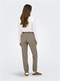 ONLKELDA-EMERY MW PULL-UP PANTS PNT NOOS walnut
