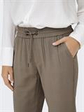 ONLKELDA-EMERY MW PULL-UP PANTS PNT NOOS walnut